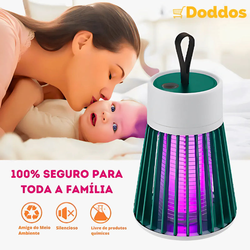 Lâmpada Mata-Mosquito BuzzOff - Não Deixe que o Mosquitos Atrapalhem seu Sono!