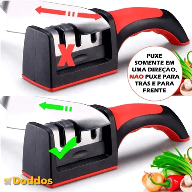 Afiador de Facas Profissional ProSharp - Revele a Precisão em Cada Corte!